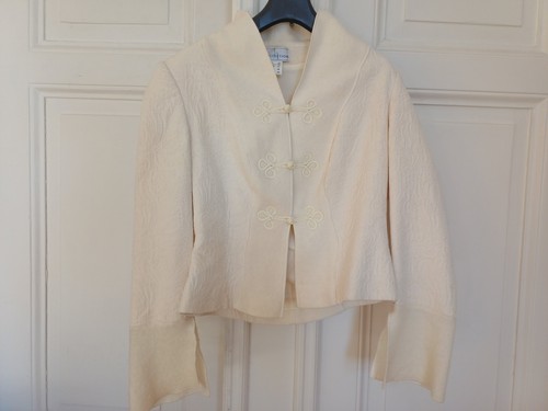 Blazer wollweiß mit - blazer,, wolle