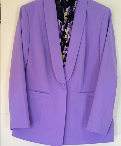Heine damen blazer - lila, gr.
