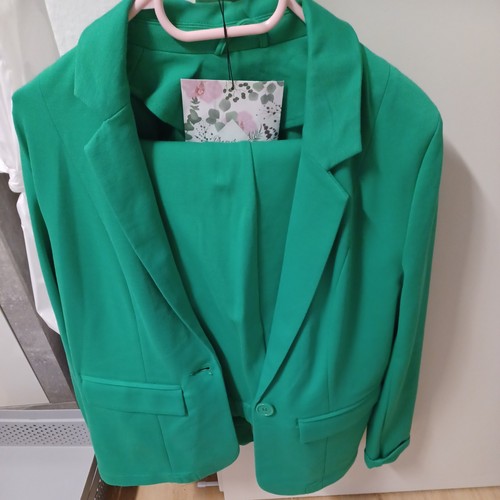 Damen hosenanzug blazer jacke - ,